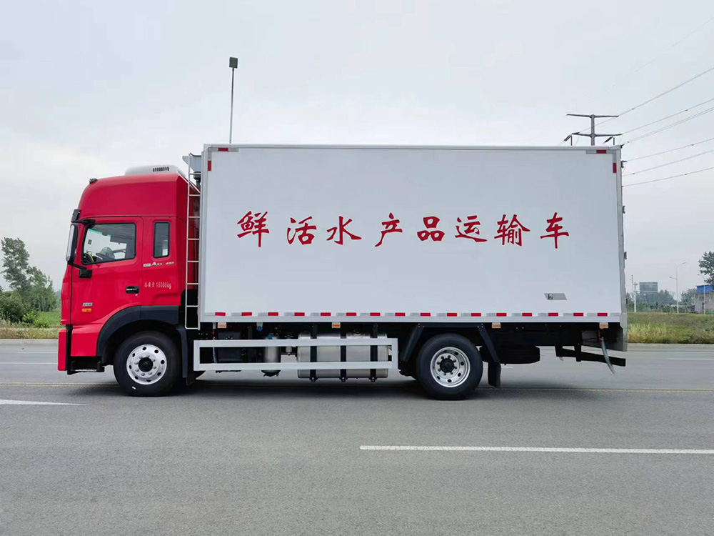 江淮格爾發6米2鮮活水產品運輸車圖片3